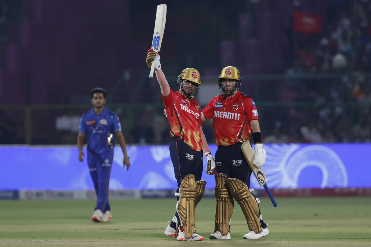 Priyansh Arya and Josh Inglis